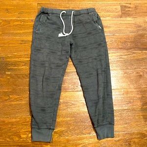 Hollister joggers grey small